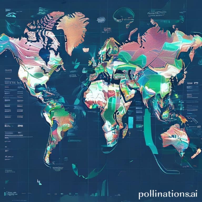 warum - Detailed infographic illustrating the global Forex market, showing interconnected world map with major financial cent