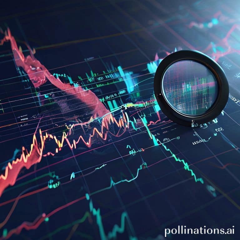 essentielle - A complex financial chart overlayed with lines indicating support and resistance levels, highlighting swing hig