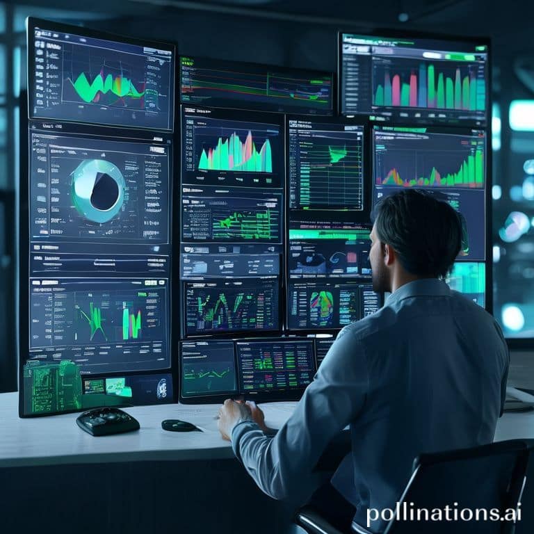 warum - A detailed financial dashboard showing risk management metrics, pie charts for portfolio diversification, stop-loss l
