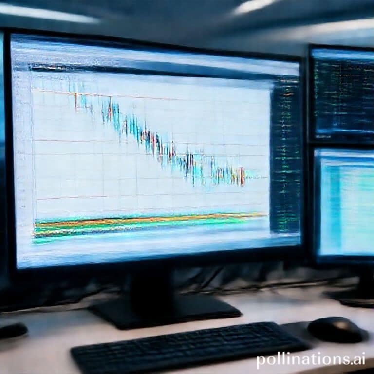 smart - A detailed chart analysis on a computer screen, showing candlestick patterns, horizontal lines indicating support and