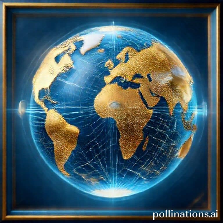 essentielle - A complex network of interconnected financial institutions and central banks on a digital globe, with data stre